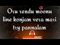 Oru Rendu Moonu Line Konjam Vera Mari Try Pannalam Shivani Version