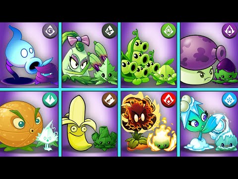 8 Best Pair Plant & Mint Battlez - Which Plant Team Will Win? - PvZ 2 Gameplay