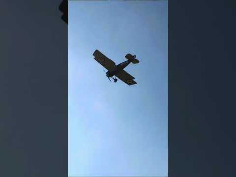 Fokker Dr. I first flight with Le Rhone