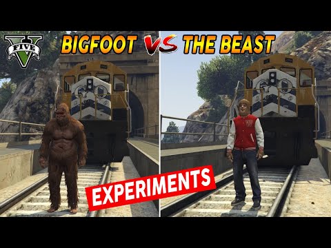 GTA 5 BIGFOOT VS THE BEAST, WHO IS BEST ?