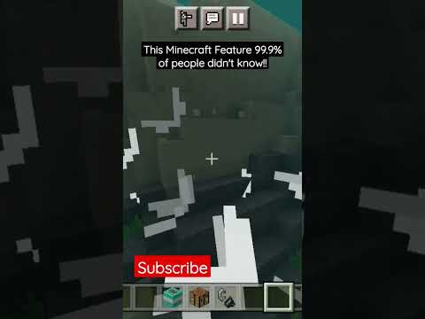 This Minecraft Feature 99.9% People Didn't Know! 🤯 #shorts