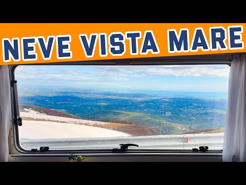 Traveling in a Camper Like This…It's a Dream! Abruzzo in Camper Free Stop, Majelletta, Sulmona Ep 3