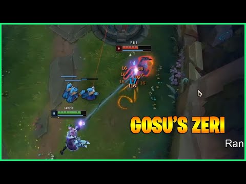 Gosu First time Zeri...LoL Daily Moments Ep 1721