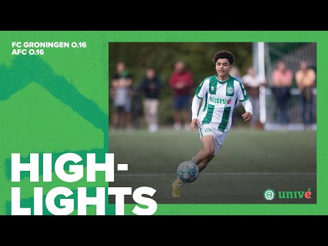 Highlights: FC Groningen O.16 - AFC O.16