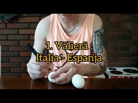 Jalkapallon EM-kisat 2020: Voittajaennustus kanamunilla!🐣