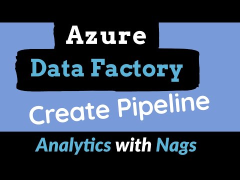 Create Your First Pipeline in Azure Data Factory | ETL/ELT/Data Integration in Azure - Tutorial