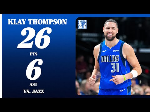 Klay Thompson (26 PTS 6 AST) vs. Utah Jazz | January 15, 2026