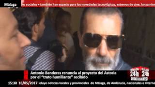 Antonio Banderas renuncia al proyecto del Astoria por el “trato humillante” recibido - Málaga 24h