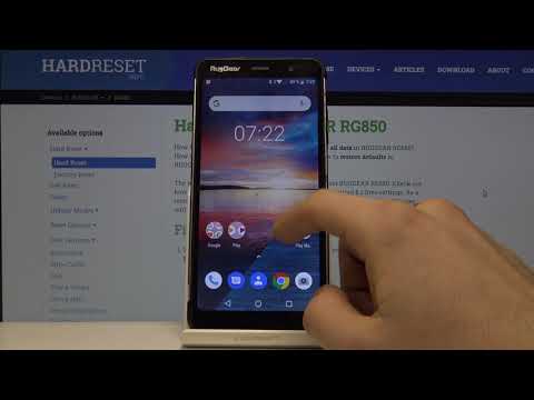 RugGear RG 850 — Как включить режим разработчика / Параметры разработчика на RugGear RG 850