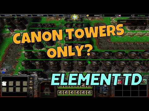 ARE CANON TOWERS ENOUGH TO WIN ELEMENT TD? ▌UNEXPECTED ENDING (SPOILER: I BROKE THE GAME)