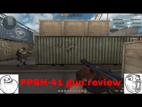 crossfire philippines: ppsh-41 review about the weapon