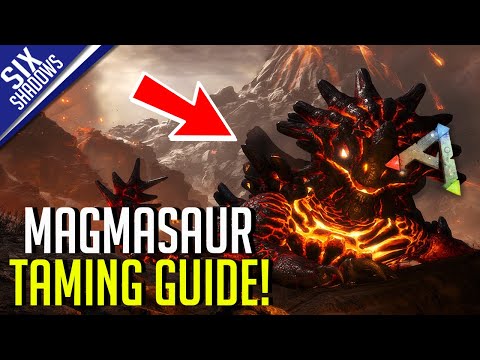 HOW TO TAME A MAGMASAUR!  | New Genesis DLC | Ark: Survival Evolved