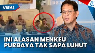 DISEBUT PERANG DINGIN! Ini Alasan Menkeu Purbaya Tak Sapa Luhut: Kursinya Jauh