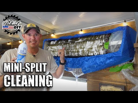 How To Clean A Ductless Mini Split Air Conditioner / Mr Cool