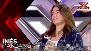 Laura Pausini estalla en lágrimas con Inés, su "doble española" | Audiciones 2 | Factor X 2018
