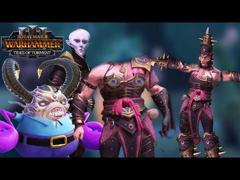 The Slaanesh Unit Roster after Tides of Torment DLC Be Like :