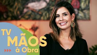 TV MÃOS À OBRA | MESA DE CENTRO É O TOQUE ESPECIAL DA SALA | Exibido 10/04/2021