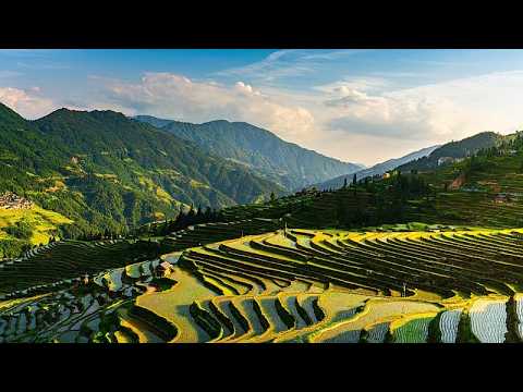 Live: Guizhou's dreamlike cascades – The cloud-veiled terraces of Jiabang in SW China