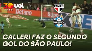 SÃO PAULO FAZ O SEGUNDO CONTRA O GRÊMIO! LUCIANO ENTRA NA ÁREA E TOCA PARA CALLERI AMPLIAR O PLACAR