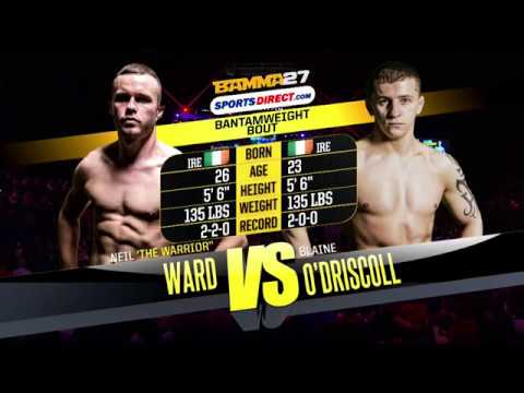 Blaine O'Driscoll vs Neil Ward full fight