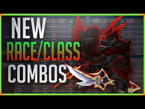 8 NEW Race-Class Combinations coming in Dragonflight!