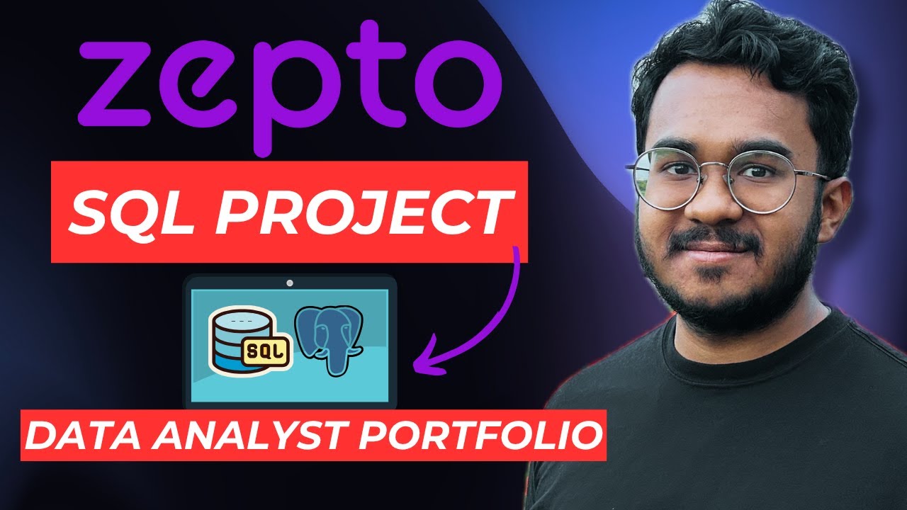 Build SQL Data Analyst Portfolio Project Step-by-Step Guide with Real Zepto Data