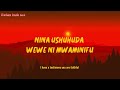 Israel Mbonyi - Nitaamini  Video Lyrics (Swahili and English translation) #lyrics