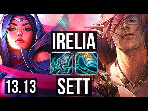 IRELIA vs SETT (TOP) | 7/1/4, 800+ games | KR Master | 13.13