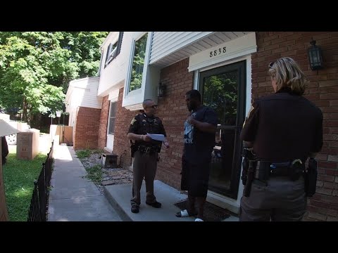Court ordered shed repo with Sheriff's