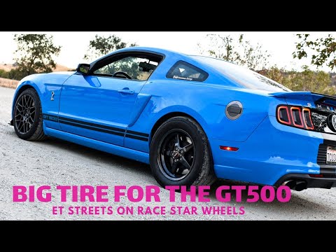 Drag Race Tires: MT ET Streets for the Shelby GT500