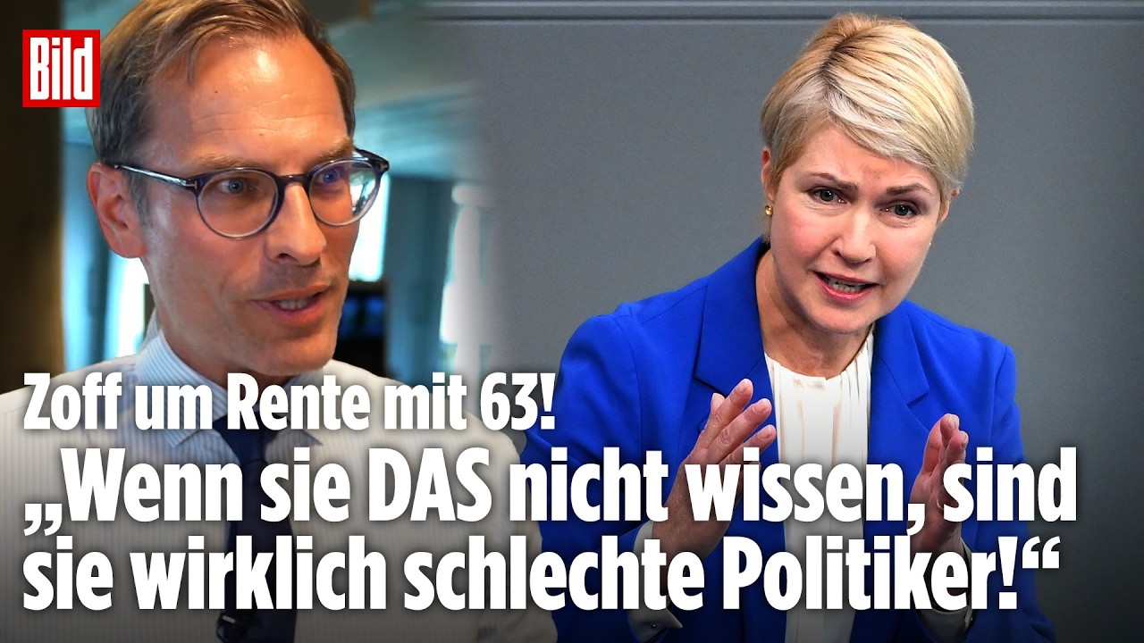Zoff um Rente mit 63: Jetzt wollen Ost-Ministerpräsidenten ans Rentenpaket | Vertraulich-Clips