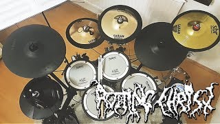 ROTTING CHRIST drum cover - Fire God and Fear (The Heretics 2019 NEW)