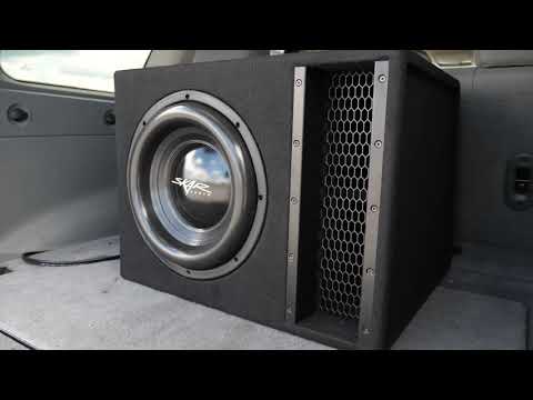 Skar Audio 2,500 Watt EVL-1X12D2 Single 12-inch Loaded Subwoofer Enclosure Demo!!