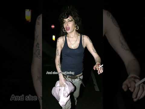 Amy before and after the toxic Relationship with Blake😔 #amywinehouse #2000s