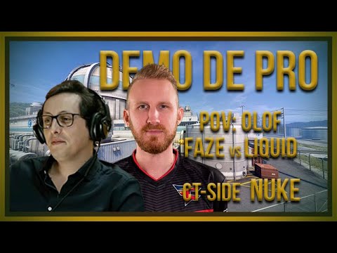 [PT] zorlaK Analisa: PoV OLOFMEISTER - FAZE vs LIQUID - NUKE (CT-SIDE) [Demo de Pro]