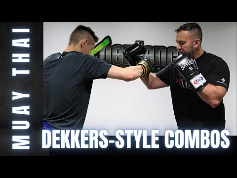 Muay Thai | More Ramon Dekkers Style Attack Combos part 2
