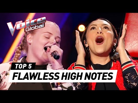 SURPRISING high notes in The Voice Kids