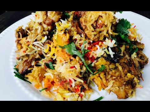 Simple Eid Biryani in English with Raihana's Cuisines