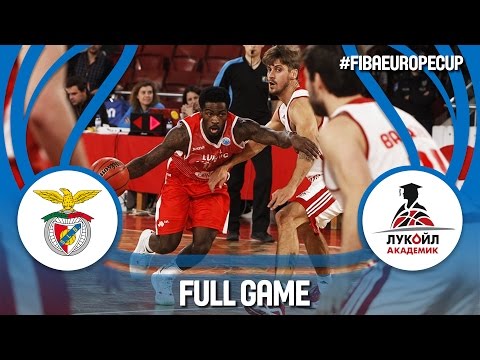 SL Benfica (POR) v Lukoil Academic (BUL) - Full Game - FIBA Europe Cup 2016/17