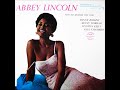 Abbey Lincoln  - That's Him ( Full Album )