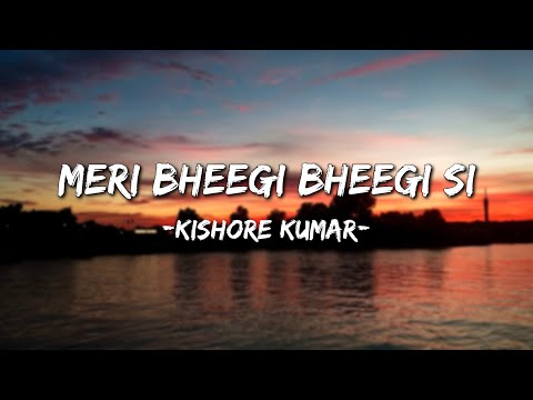 Kishore Kumar - Meri Bheegi Bheegi si  | Anamika | Little slowed & Reverb |