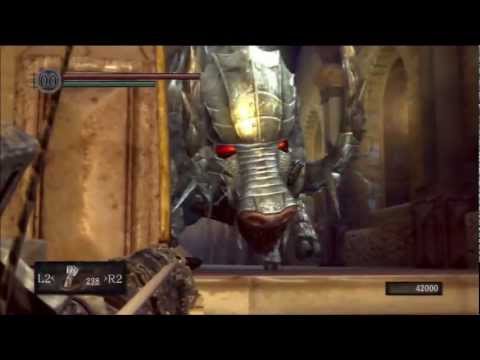 Dark Souls Armoured Tusk (how to easily kill the war pig with a bow)