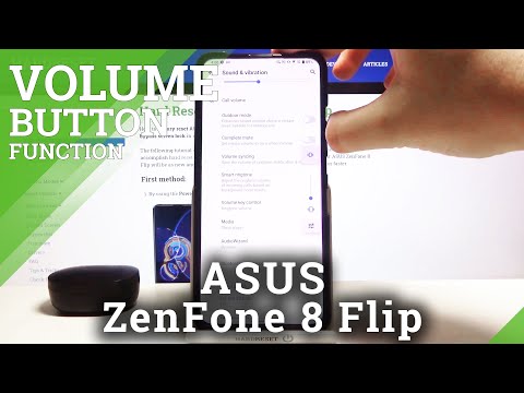 How to Change Volume Buttons Function in ASUS ZenFone 8 Flip – Control Ringtone Volume