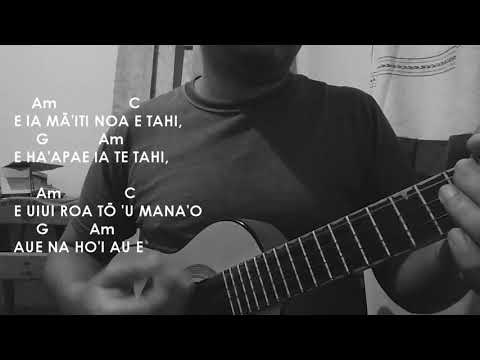 PANA'ONA'O 'ARIOI - IA ORA TE HURA  #UKULELE #TAHITIEN #MEXICO #TUTORIALUKULELE