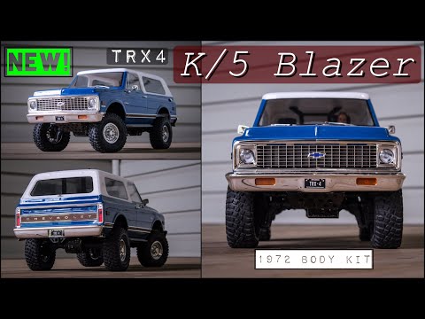 NEW Traxxas TRX-4 BODY KIT / 1972 K5 Blazer - Chevrolet (RUN #1)