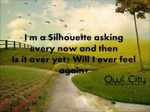 Silhouette (lyrics) - Owl city
