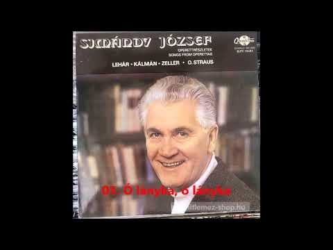 Simándy József - A mosoly országa (Teljes album)