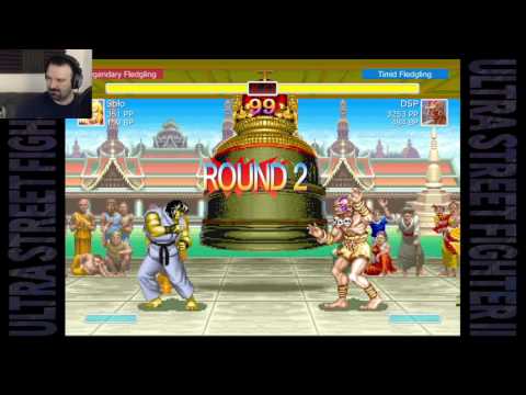Ultra Street Fighter 2 Pro Controller Online MP pt24 - How About Some Dhalsim?