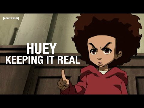 Huey Keeping It Real | The Boondocks | adult swim