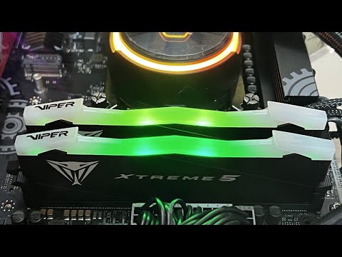 Patriot Viper XTREME 5 RGB DDR5 32GB 7600MHz Kit of 2x16GB PVXR532G76C36K